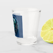 Taurus Zodiac individuell anpassbar Schnapsglas (Rechts)