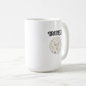 taurus zodiac kaffeetasse (VorderseiteRechts)