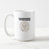 taurus zodiac kaffeetasse (Links)