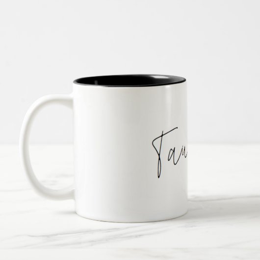 Taurus Zodiac Minimalistische Tasse (Links)