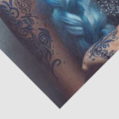 Taurus Zodiac Musician Violin Decoupage Seidenpapier (Ausschnitt)