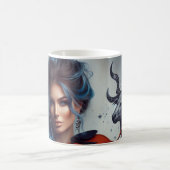 Taurus Zodiac Musician Violin Kaffeetasse (Mittel)