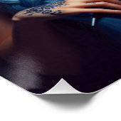 Taurus Zodiac Musician Violin Poster (Ecke)