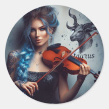 Taurus Zodiac Musician Violin