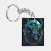 Taurus Zodiac Schlüsselanhänger (Vorderseite links)