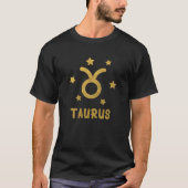 Taurus Zodiac Sign Astrologie T - Shirt (Vorderseite)