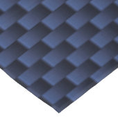 Taurus Zodiac Sign auf Navy Blue Carbon Fibre Styl Tischdecke (Schrägansicht)