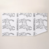 Taurus Zodiac Sign Badetuch Badehandtuch (Badehandtuch)