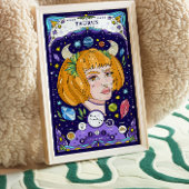 Taurus Zodiac Sign BluePoster - Elegant und Earthy Poster