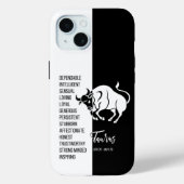 Taurus Zodiac Sign Case-Mate iPhone Hülle (Rückseite)