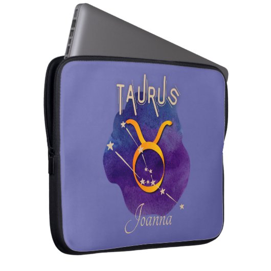 Taurus Zodiac Sign Constellation Laptopschutzhülle (Vorne Rechts)