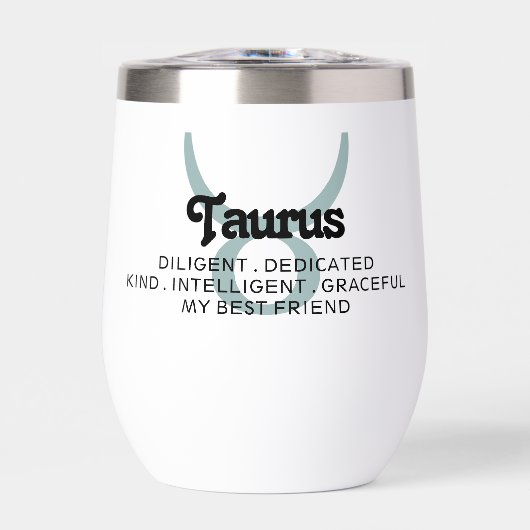 Taurus Zodiac Sign Custom Traits (Vorderseite)