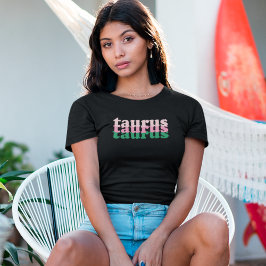 Taurus Zodiac Sign | Farbe des grünen Powers T-Shirt