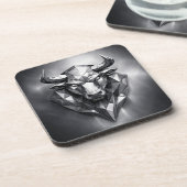 taurus zodiac sign getränkeuntersetzer (Linke Seite)