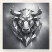 taurus zodiac sign glasuntersetzer (Vorderseite)