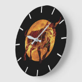 Taurus Zodiac Sign Große Wanduhr (Winkel)