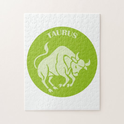 Taurus, Zodiac Sign, Horoscope, Astrology Puzzle (Vertikal)