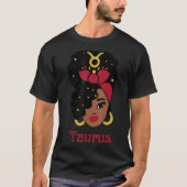 Taurus Zodiac Sign Horoskoskoskoskoskoskoskoskosko T-Shirt (Vorderseite)
