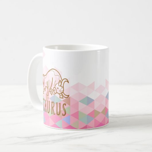 Taurus Zodiac Sign Kaffeetasse (Vorderseite Links)