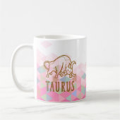 Taurus Zodiac Sign Kaffeetasse (Links)