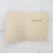 Taurus Zodiac Sign Karte (Innenseite)