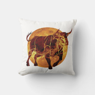 Taurus Zodiac Sign Kissen