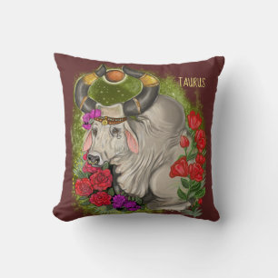 Taurus Zodiac Sign Kissen