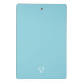 Taurus Zodiac Sign - Mini Klemmbrett (Rückseite)
