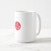 Taurus Zodiac Sign Modernes, Minimalistisches Schl Kaffeetasse (VorderseiteRechts)
