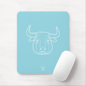 Taurus Zodiac Sign - Mousepad (Mit Mouse)