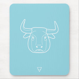 Taurus Zodiac Sign - Mousepad