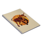 Taurus Zodiac Sign Notizblock (Rechte Seite)