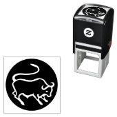 Taurus Zodiac Sign Permastempel (Beispiel)