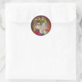Taurus Zodiac Sign Runder Aufkleber (Tasche)