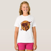 Taurus Zodiac Sign T-Shirt (Vorne ganz)
