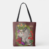 Taurus Zodiac Sign Tasche (Rückseite)