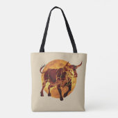Taurus Zodiac Sign Tasche (Rückseite)