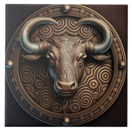 Taurus Zodiac Sign Taurus Horoscope Keramik Tile Fliese
