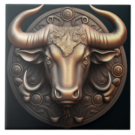 Taurus Zodiac Sign Taurus Horoscope Keramik Tile Fliese
