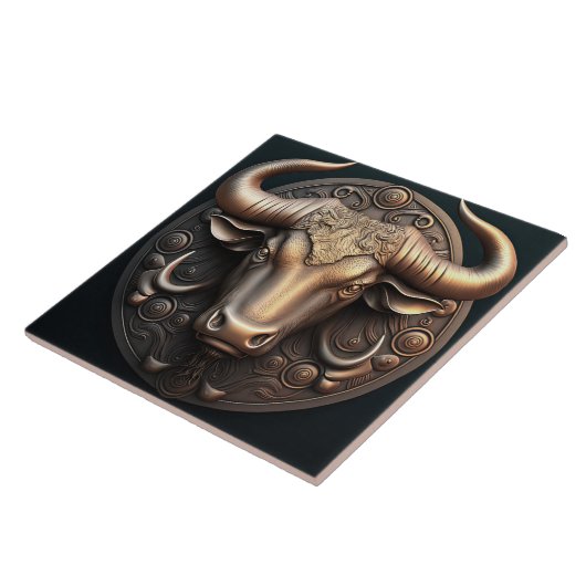 Taurus Zodiac Sign Taurus Horoscope Keramik Tile Fliese (Seite)