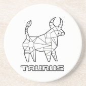 Taurus Zodiac Sign Untersetzer (Vorne)