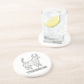 Taurus Zodiac Sign Untersetzer (Seite)