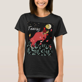 Taurus Zodiac signales Horoskop Astrologie Frauen T-Shirt