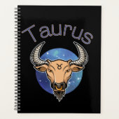 Taurus Zodiac Signature Calendar Planer (Vorderseite)