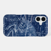 Taurus Zodiac Signierung Vintage Illustration iPhone 16 Hülle (Rückseite (Horizontal))