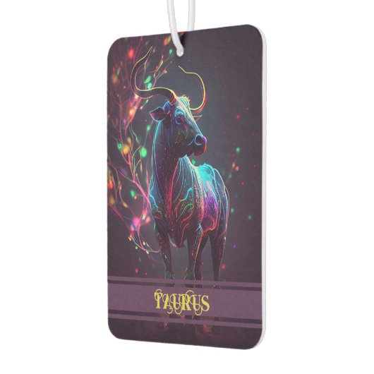 Taurus Zodiac Signs Celestial Air Freshener Autolufterfrischer (Links)