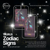 Taurus Zodiac Signs Celestial Air Freshener Autolufterfrischer