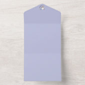 Taurus Zodiac Slumber - Sleepy Bunny Pattern All In One Einladung (Innen)