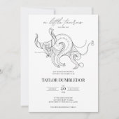 Taurus Zodiac Star Sign Astrology Baby Dusche Einladung (Vorderseite)