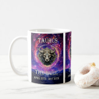 Taurus Zodiac Star Sign Tasse